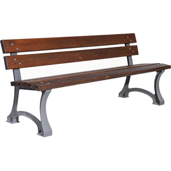 NIKA ДЪРВЕНА ПАРКОВА ПЕЙКА 180 x 65 x 80 СМ (1770/C)