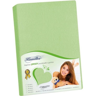 Bellatex jersey prostěradlo bílé 160x200