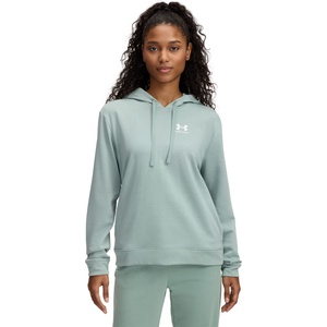 Under Armour Rival terry hoodie светло-зелено, бяло xs (6005511-348)