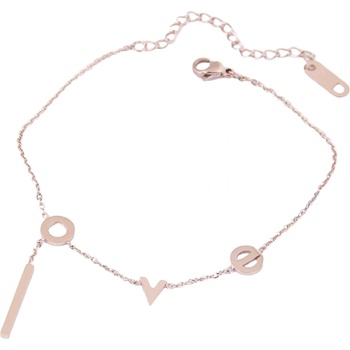 HARAHU Гривна за крак pr-21001 - Златна / Розова kp21001 (pr-21001)