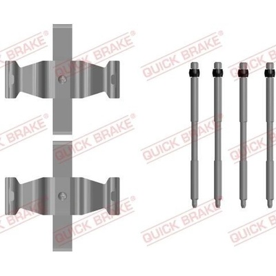 Súprava príslušenstva, obloženie kotúčovej brzdy Quick Brake 109-0107