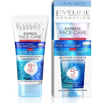 Eveline Cosmetics Express Face Care krém na obličej do sprchy 2v1 100 ml