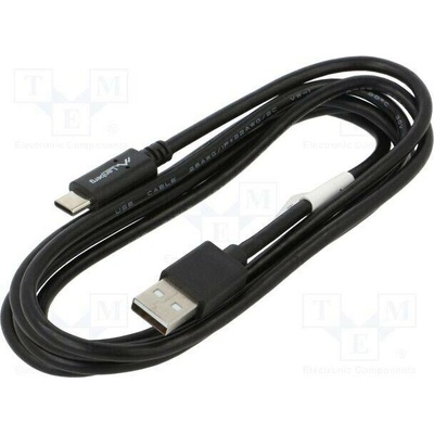 Lanberg CA-USBO-15CU-0018-BK USB 2.0, USB A vidlice,USB C vidlice, 1,8m