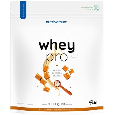 Nutriversum Whey Pro Pure | with N-Zyme System [1000 грама] Солен карамел