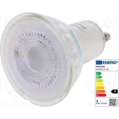 Philips žárovka LED teple bílá GU10 230VAC 215lm P 2,7W 36° 2700K