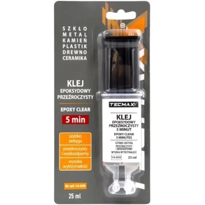 TECMAXX Transparentné epoxidové lepidlo 25 ml
