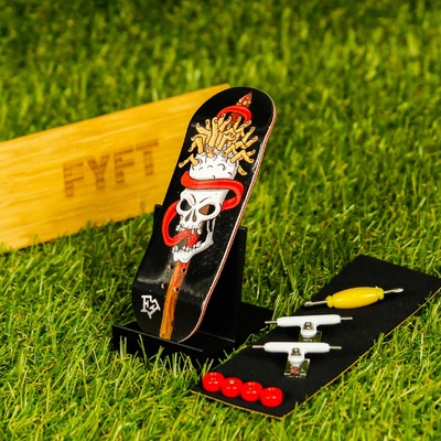 Finga Fingerboards Komplet začiatočník Design Totem bílé trucky
