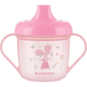 KikkaBoo Чаша с твърд накрайник Kikkaboo 150мл Forest Party Pink (31302030073)