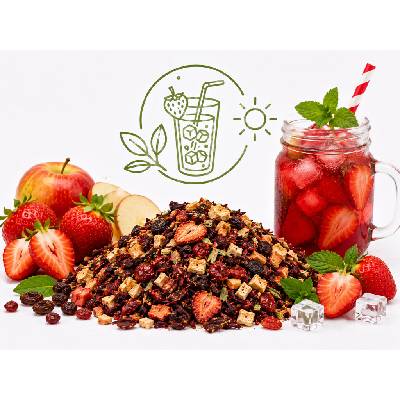 QuickTea Jahodová limonáda ovocný čaj 100 g