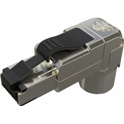 Solarix Konektor MPTL 90° RJ45 CAT6A STP samořezný SXRJ45-6A-STP-BK-SA-U 11910012