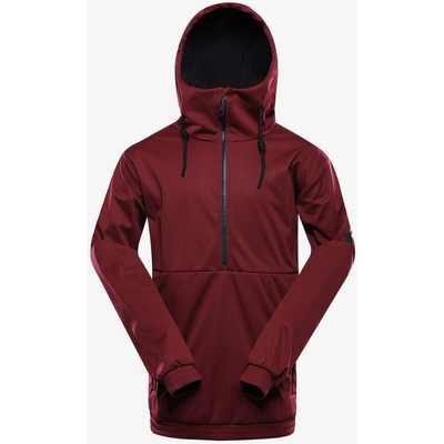 ALPINE PRO Мъжко ски яке от софтшел с мембрана ALPINE PRO JARG ALPINE PRO | Cherven | МЪЖЕ | S