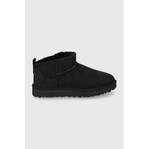 UGG Велурени апрески Classic Ultra Mini (1116109.BLK)