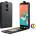 ASUS Zenfone 5 Lite ZC600KL Flip3 Калъф Червен + Протектор