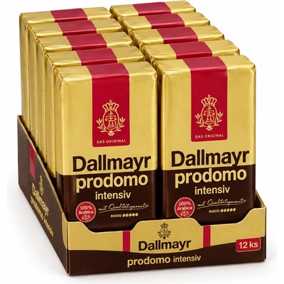 Dallmayr Prodomo Intensiv mletá káva 12 x 0,5 kg