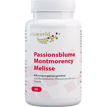 Image 1 of vitaworld Passion Flower with CherryPURE & Mellise [60 капсули]