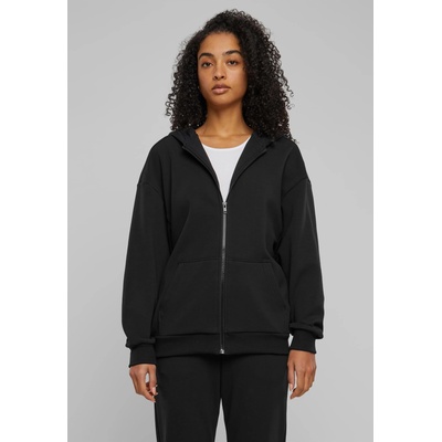 Urban Classics Дамски суичър в черно Urban Classics Cozy Oversized ZipUB-TB6862-00007 - Черен, размер XL