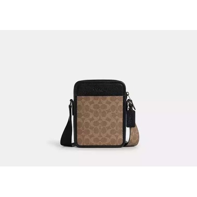 Coach pánská taška přes rameno crossbody Sullivan hnědá