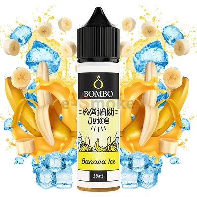 Bombo Wailani Juice Shake & Vape Banana Ice 15 ml