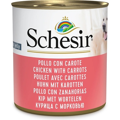 Schesir Adult Kura s mrkvou 12 x 285 g