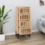 vidaXL Висок шкаф, 40x30x95 см, инженерно дърво (352126)