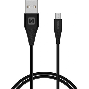 Swissten 71504301 USB/Micro USB, 1,5m, černý