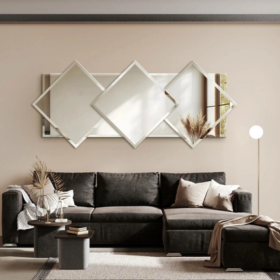 Alfaram zkosené zrcadlo OXANA 140x70