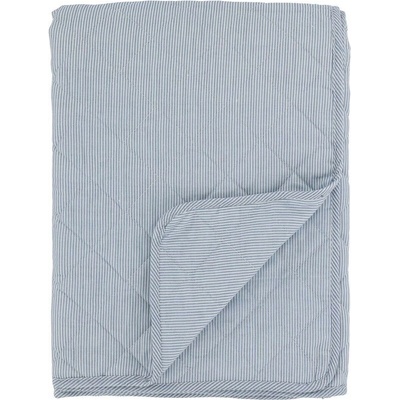 Chic Antique Latté prikrývka s pruhmi Aix Vintage Quilt 130 x 180 cm