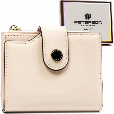 Dámska peňaženka Peterson ekokoža béžová RFID na patent