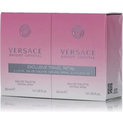 Versace Bright Crystal pro ženy EDT 2 x 30 ml dárková sada