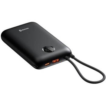 SWISSTEN VOLTBOX 35W Power Bank 30000mAh с вграден USB-C и Lightning кабел - Черно (8595217490574)
