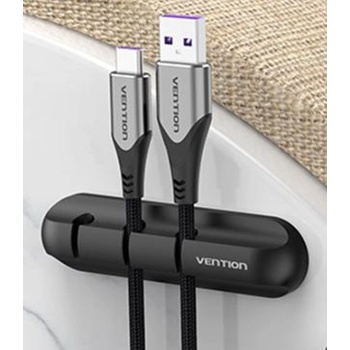 Vention KBTB0 органайзер за кабели Универсален Държач за кабел Черен 1 броя (KBTB0) (KBTB0)