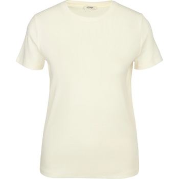 Orsay Кремава дамска тениска с къс ръкав ORSAY Orsay | Byal | ЖЕНИ | XS