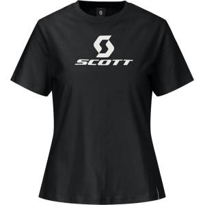 Scott Дамска тениска Scott Women's Tee Icon S/S T-shirt - Black - размер XS (916-6372-0111)