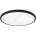 Top Light - LED Плафон за баня ONYX LED/10W/230V IP44 Ø 29 см черен (TP1834)