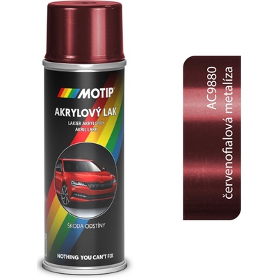 Škoda Autoemail AC9880 Červenofialová metalíza L988 200ml