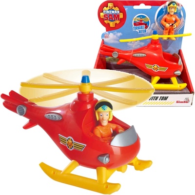 Simba Hasič Sam Helikoptéra Wallaby Mini figúrka