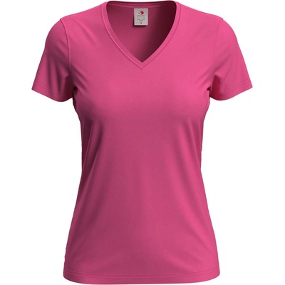 Stedman classic-t v-neck st2700 / Дамска тениска с v-образно деколте - сладко розово m (st2700spkm)