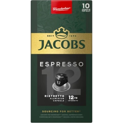 Jacobs Ristretto kompatibilní s Nespresso 10 kapslí