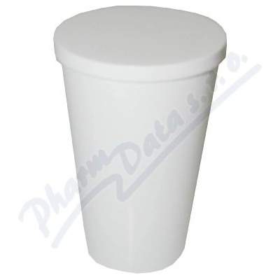Mosten Kelímek s víčkem 250ml bílý Č+N
