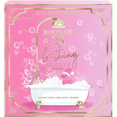 Baylis & Harding Adventný kalendár Jojoba, Vanilla & Almond Oil 24 ks