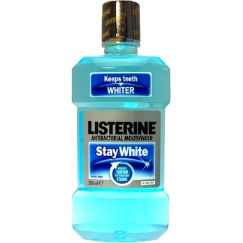 Listerine Stay White ústní voda pro přirozeně bělejší zuby 1000 ml