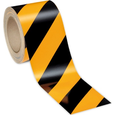 3M reflexní páska samolepicí žlutá-černá 1 metr – Zbozi.Blesk.cz