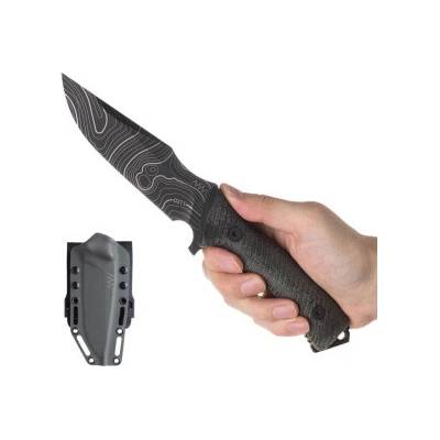 M311 SPELTER, Kydex, ANV Knives, DLC Topo, Černý, Olivový kydex