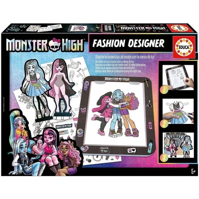 Educa Творчески комплект Educa Monster High Fashion Designer, 13 части
