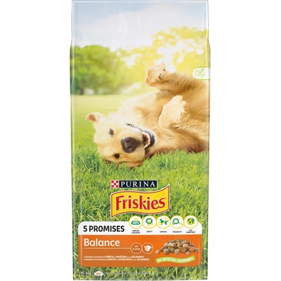 Purina Friskies Adult Dog Balance kuře 15 kg