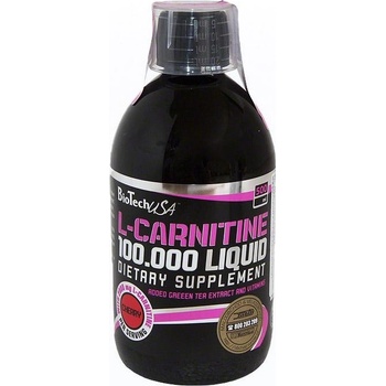 BioTech USA L-Carnitine 100000 500 ml od 499 Kč