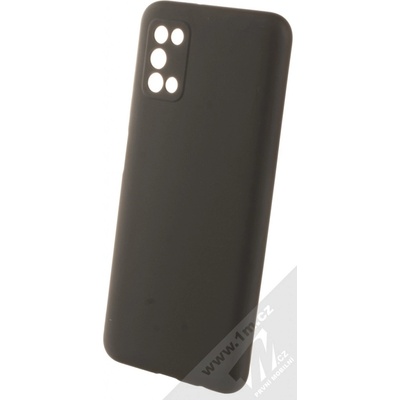 1Mcz Matt Skinny TPU ochranné silikonové Galaxy A03s černé