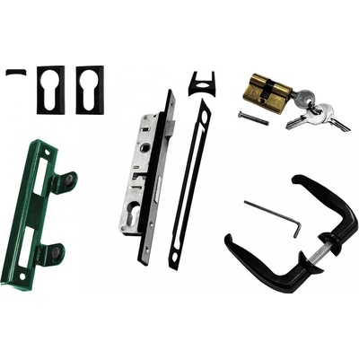 Set příslušenství pro dvoukřídlou bránu IDEAL - UNIVERSAL