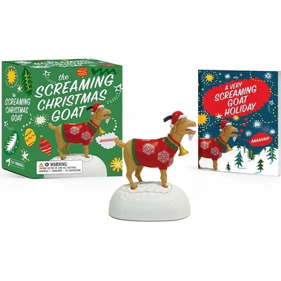 Running Press Screaming Christmas Goat: Ahhhhh! Miniature Editions