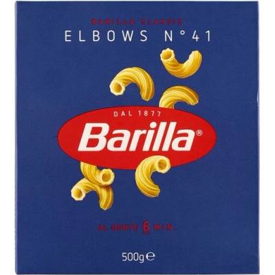 Barilla Elbows semolinové cestoviny sušené z krupice z tvrdej pšenice 500 g